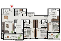 3 bedroom apartment